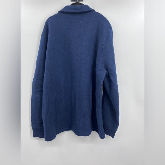 J. Crew Men’s Boiled Merino Wool Coach’s Sweater-Jacket - Picture 6 of 6